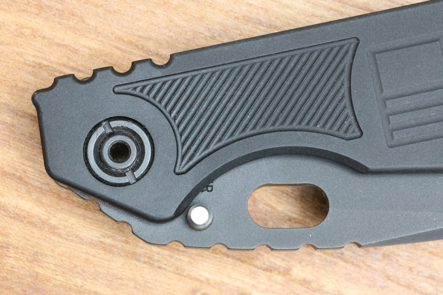 STRIDER KNIVES - SMF - FLAG PATTERN PD#1  BLADE