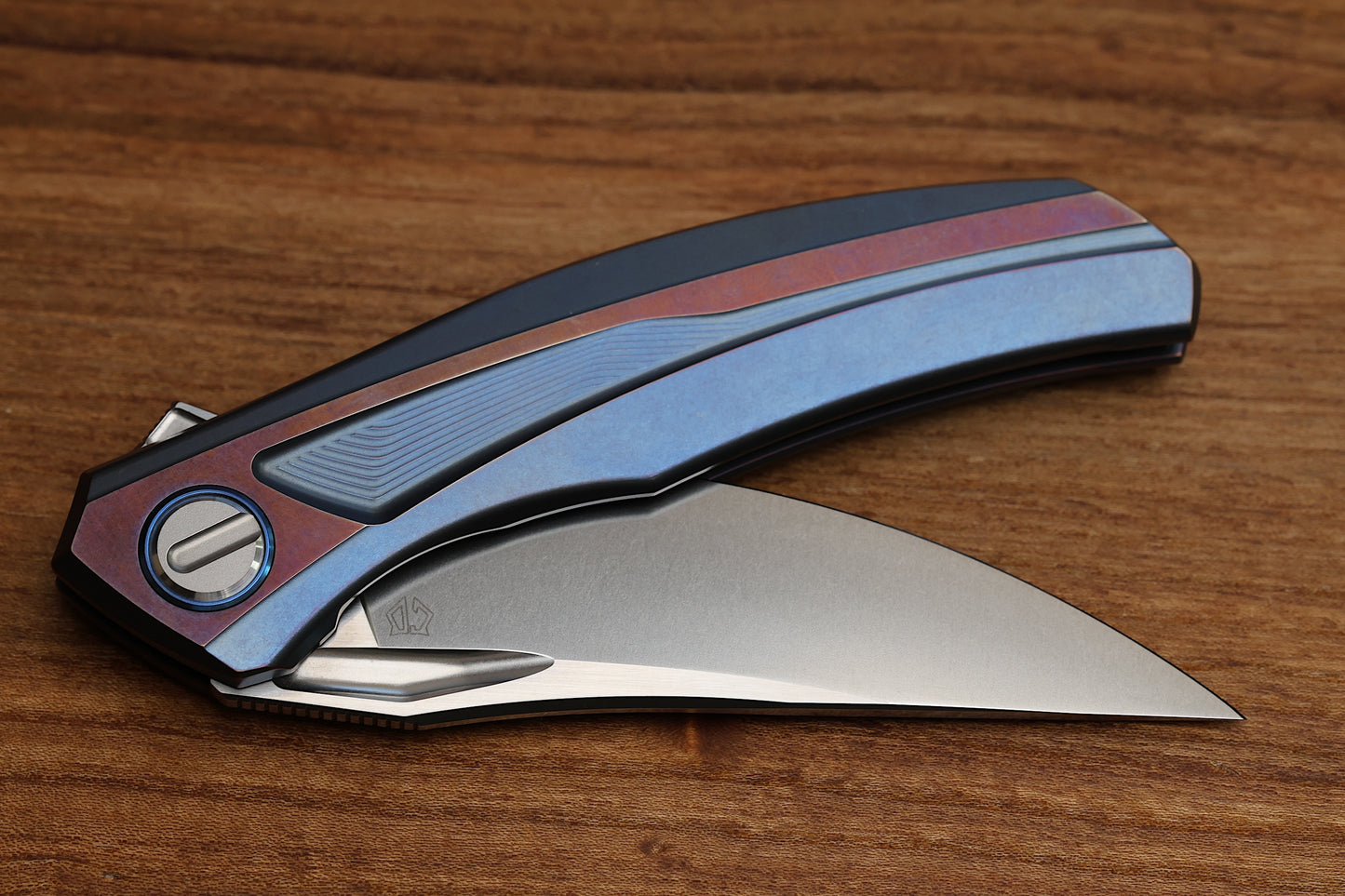 SHIROGOROV QUANTUM BLUE CUSTOM DIVISION S90V BLADE