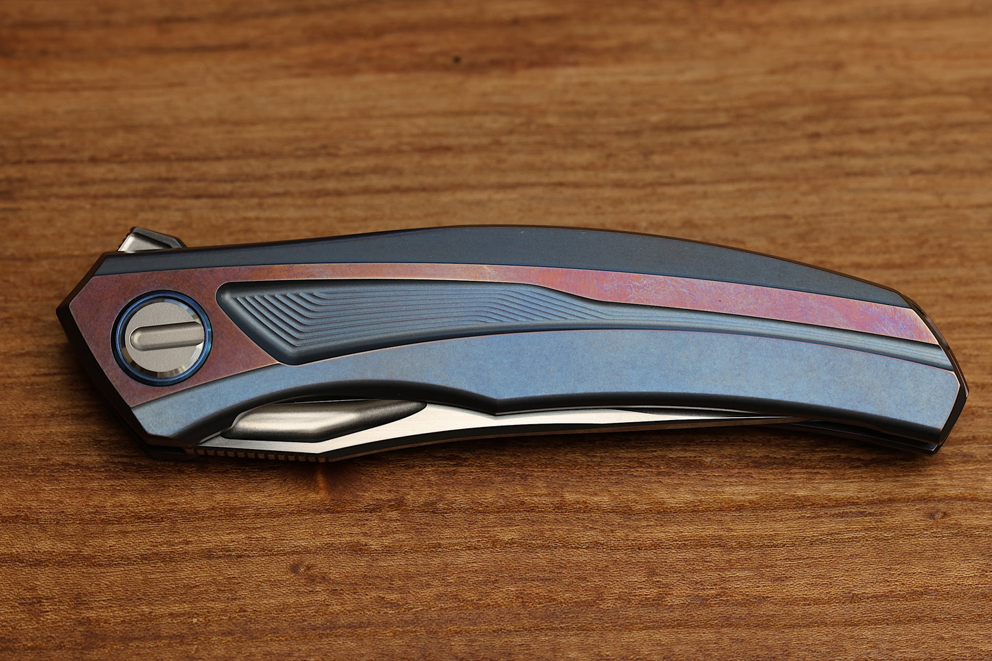 SHIROGOROV QUANTUM BLUE CUSTOM DIVISION S90V BLADE