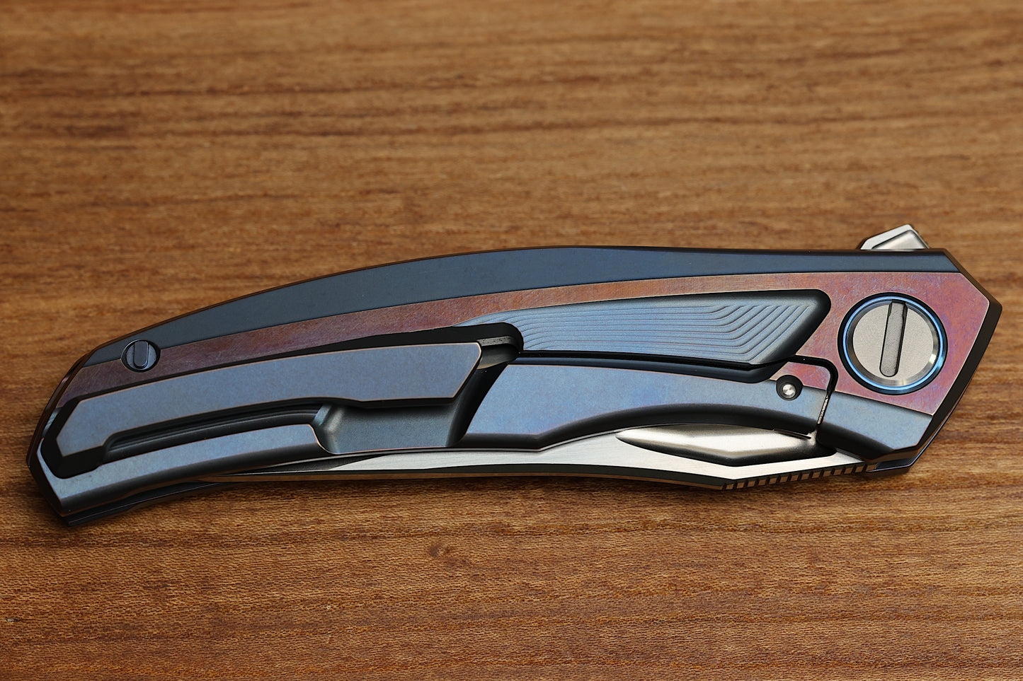 SHIROGOROV QUANTUM BLUE CUSTOM DIVISION S90V BLADE