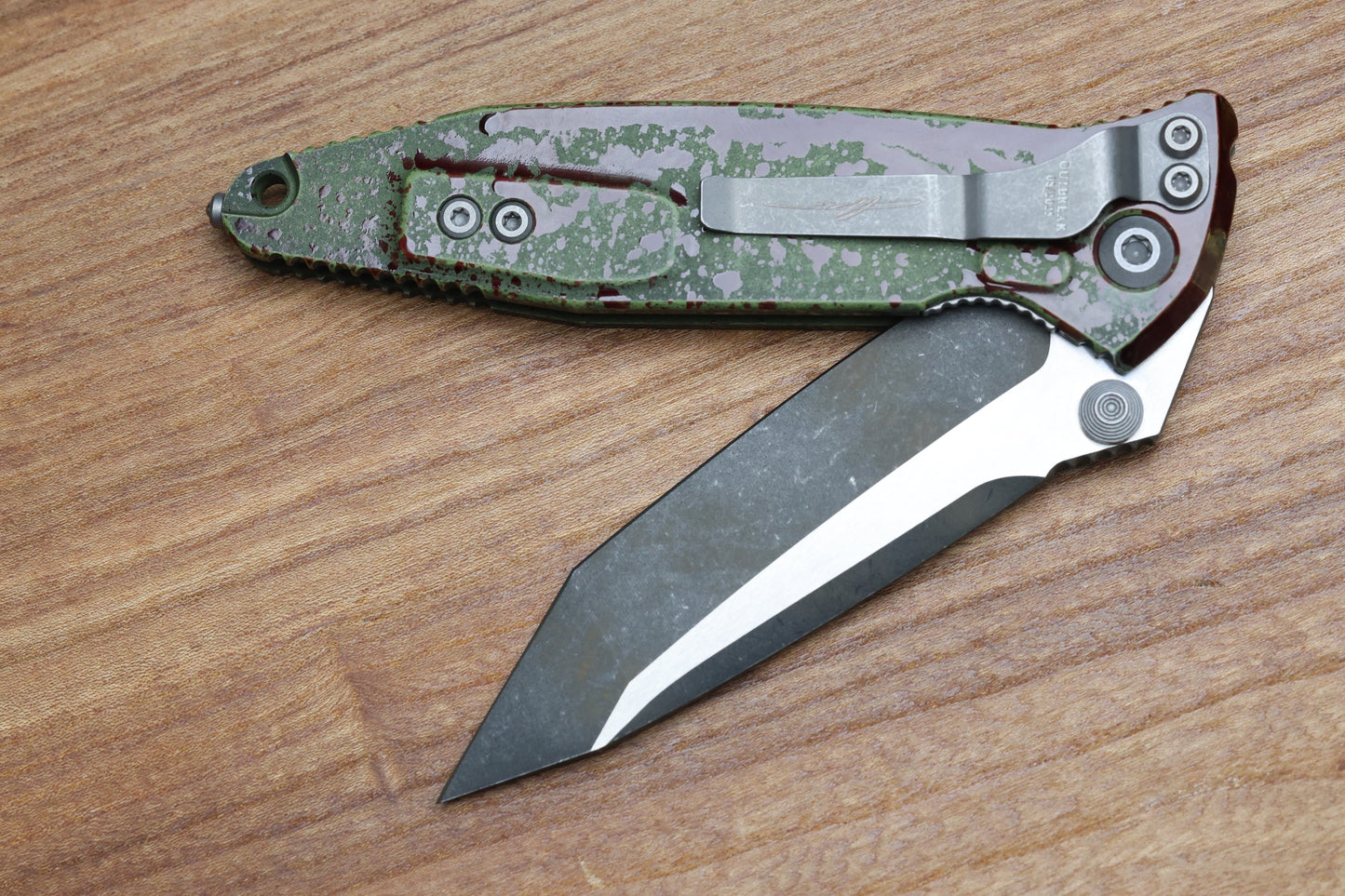 MICROTECH SOCOM ELITE TANTO EDGE MANUAL OUTBREAK SIGNATURE SERIES 161-1OBS