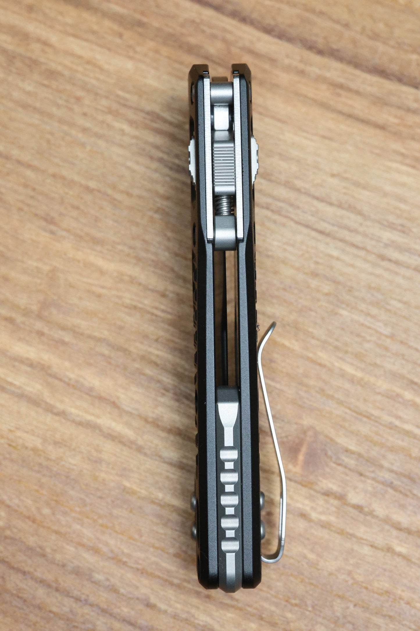 MICROTECH MSI RAM LOK MINI BLACK FRAG ALUMINUM HANDLES W/ STONEWASH M390MK 210M-10FR