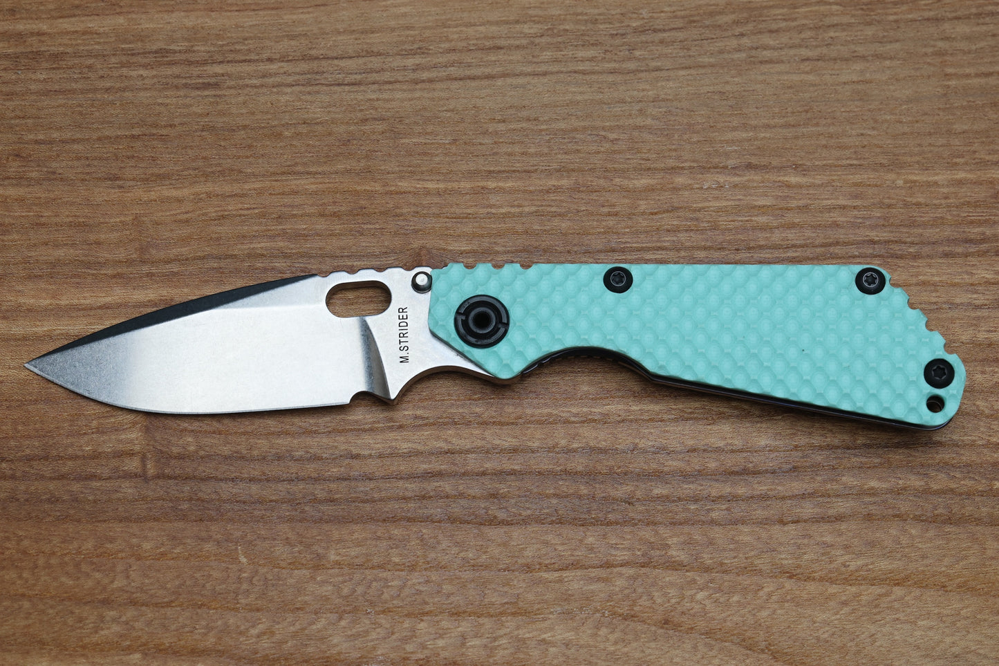 MICK STRIDER SNG TIFFANY BLUE DGG DOUBLE GUNNER GRIP W/ S30V