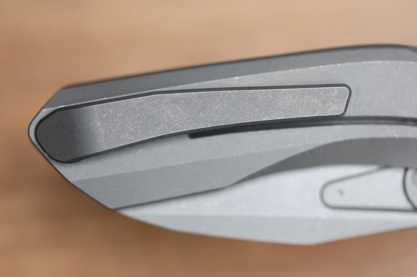 REATE KNIVES VK-FROK DARK WASHED TITANIUM HANDLE W/ DAWK WASHED ELMAX BLADE