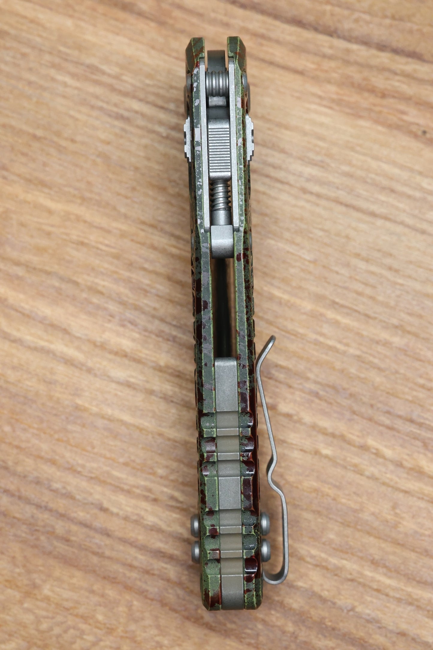 MICROTECH KNIVES MSI RAM LOK OUTBREAK FRAG ALUMINUM & M390MK 210-1FROBS
