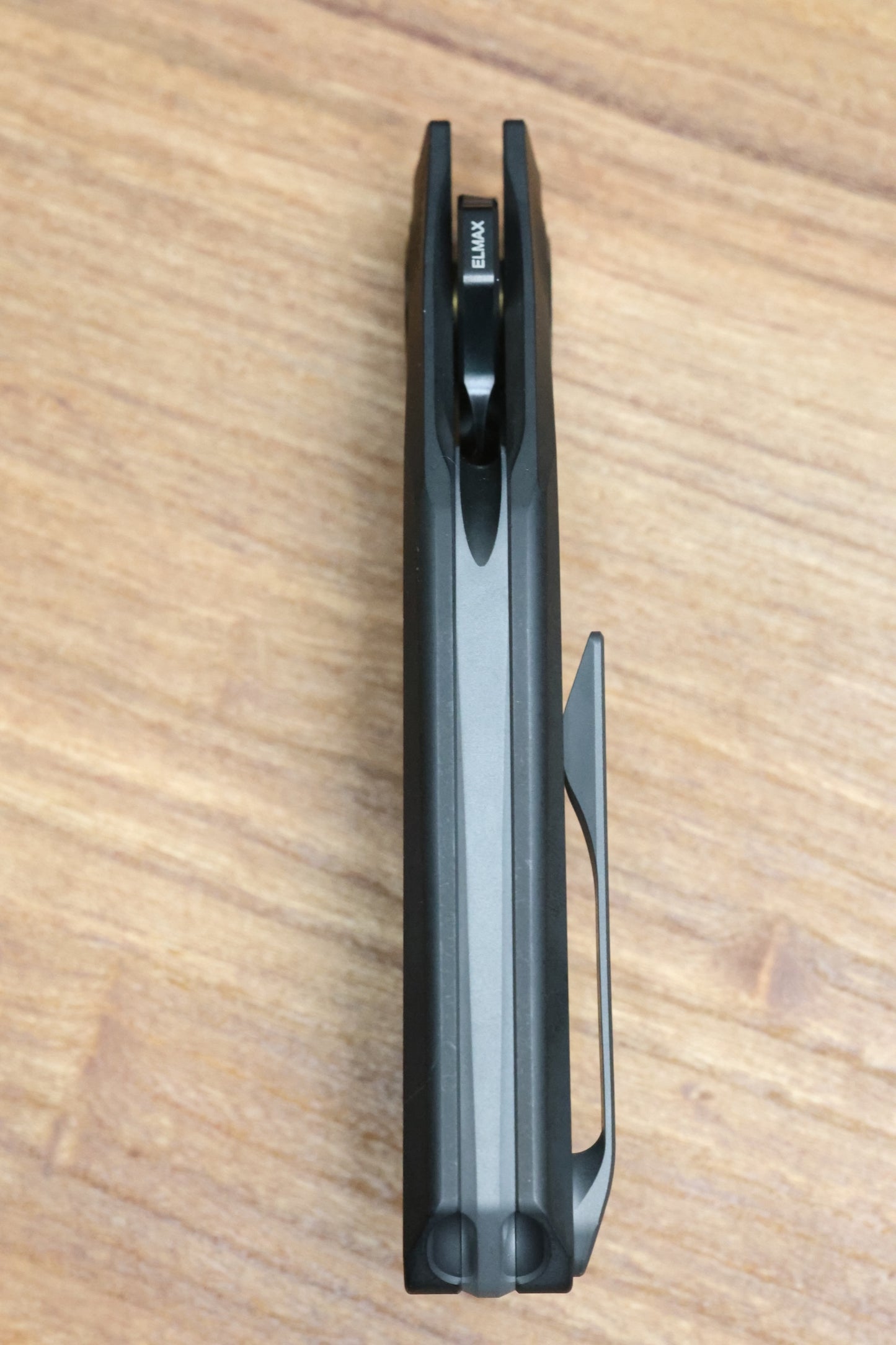 REATE KNIVES VK-FROK PVD TITANIUM HANDLE W/ SATIN DLC ELMAX