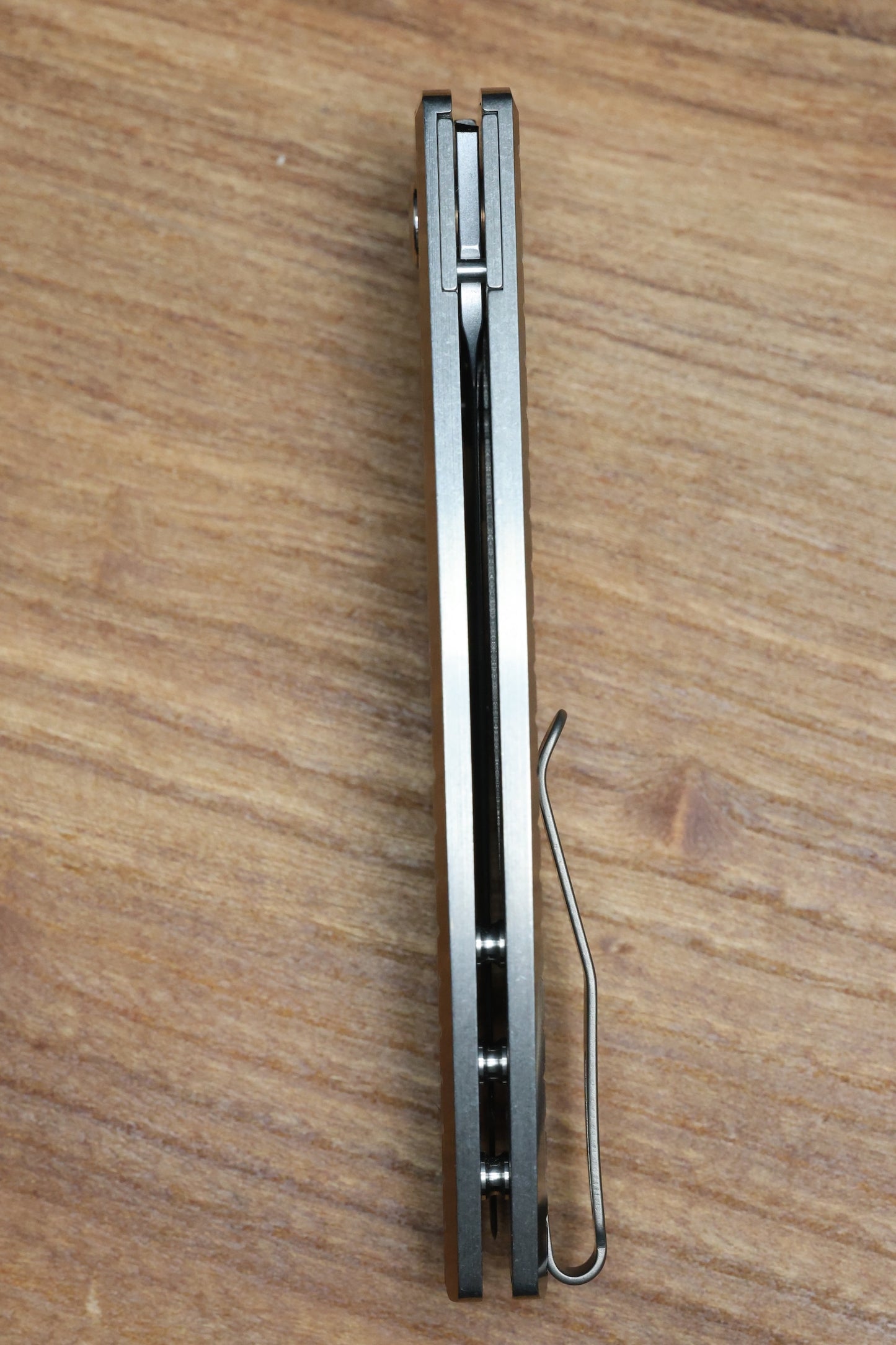 THREE RIVERS MANUFACTURING ATOM FRAG TITANIUM 3.5" DROP POINT MAGNACUT