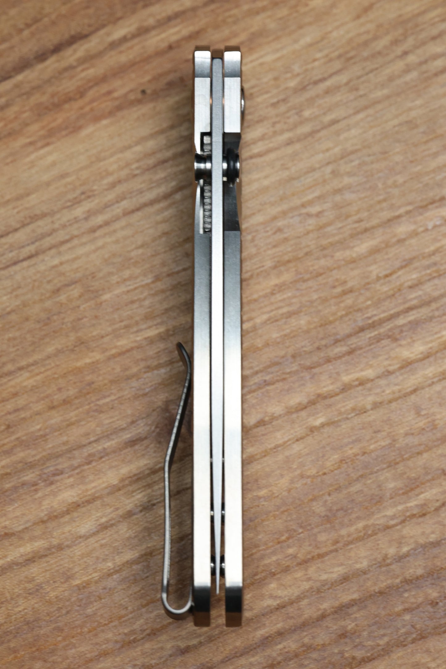 THREE RIVERS MANUFACTURING ATOM FRAG TITANIUM 3.5" DROP POINT MAGNACUT