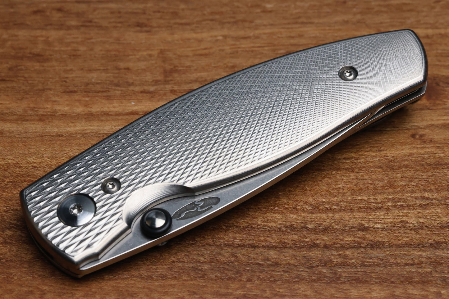 THREE RIVERS MANUFACTURING NEUTRON 2 LIZARD SKIN TITANIUM 3" MAGNACUT
