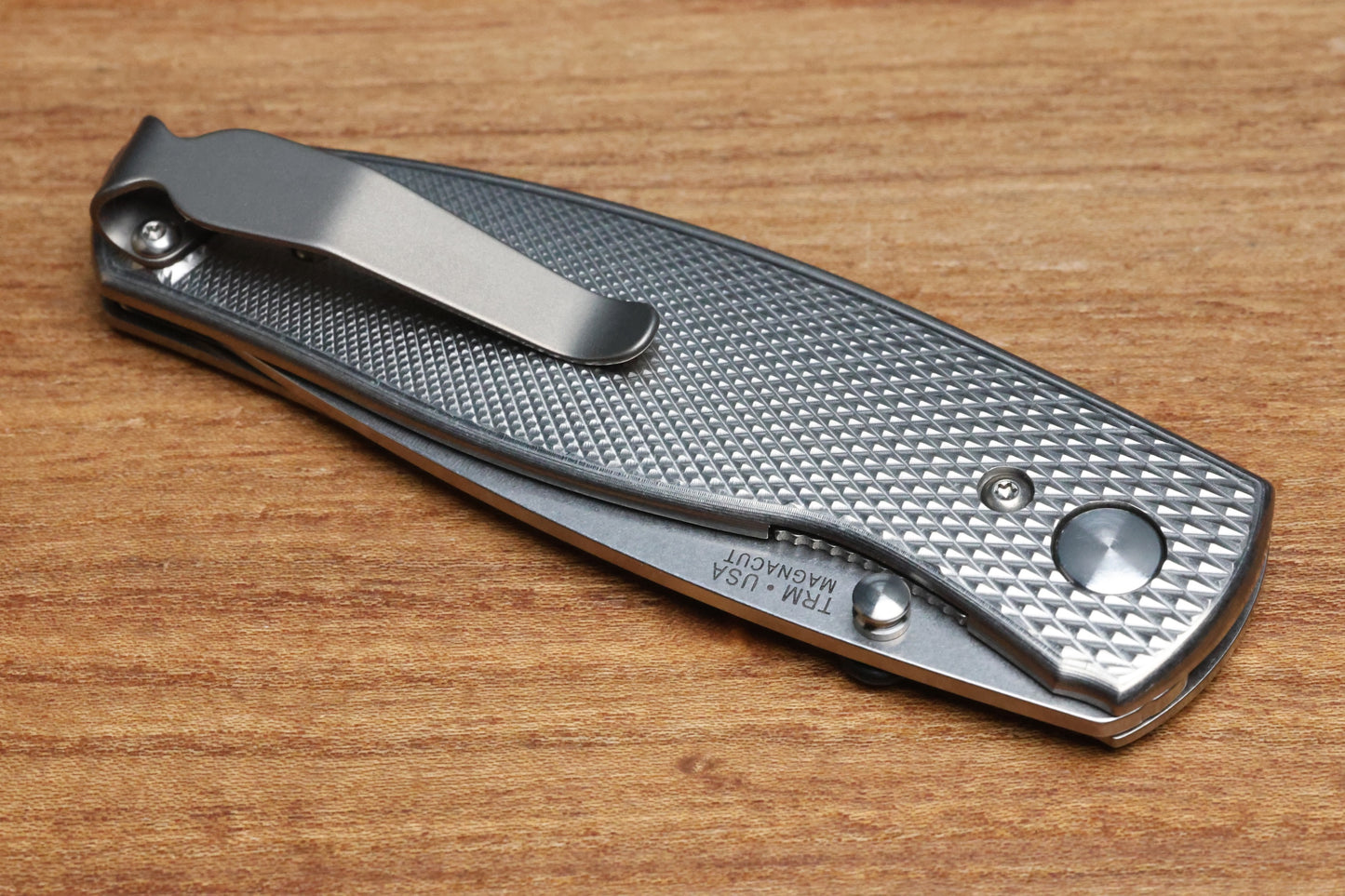 THREE RIVERS MANUFACTURING NEUTRON 2 LIZARD SKIN TITANIUM 3" MAGNACUT