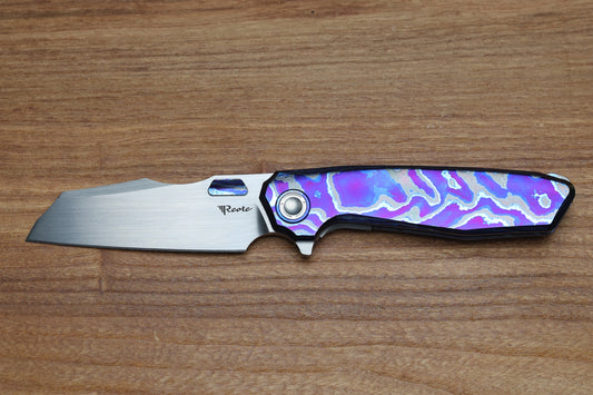 REATE KNIVES MANTIS - FULL ZIRCUTI - HAND SATIN ELMAX BLADE