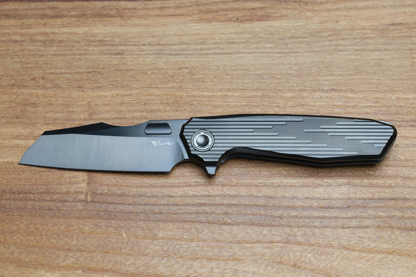 REATE KNIVES MANTIS - MILLED TIITANIUM DLC HANLDE - ELMAX DLC BLADE