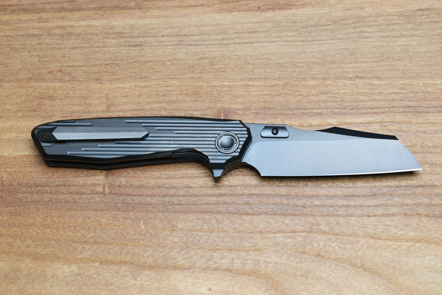 REATE KNIVES MANTIS - MILLED TIITANIUM DLC HANLDE - ELMAX DLC BLADE