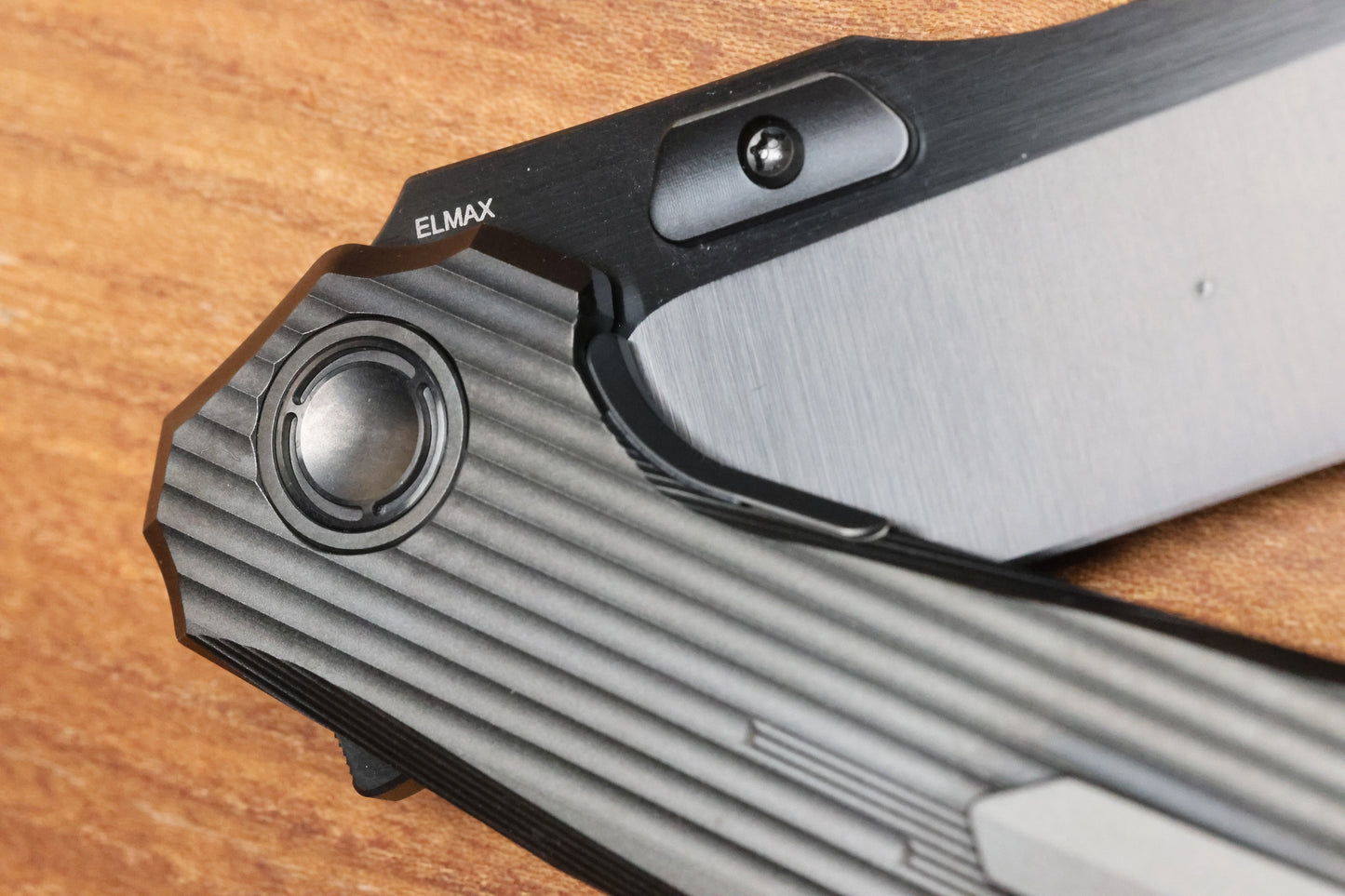 REATE KNIVES MANTIS - MILLED TIITANIUM DLC HANLDE - ELMAX DLC BLADE