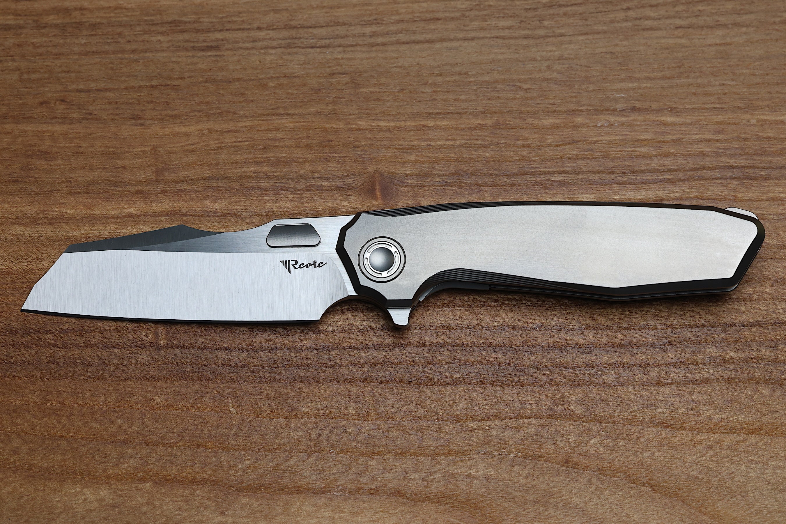 Titanium Mantis REATE KNIVES MANTIS- TITANIUM HANDLE - ELMAX SATIN BLADE – BladeZilla