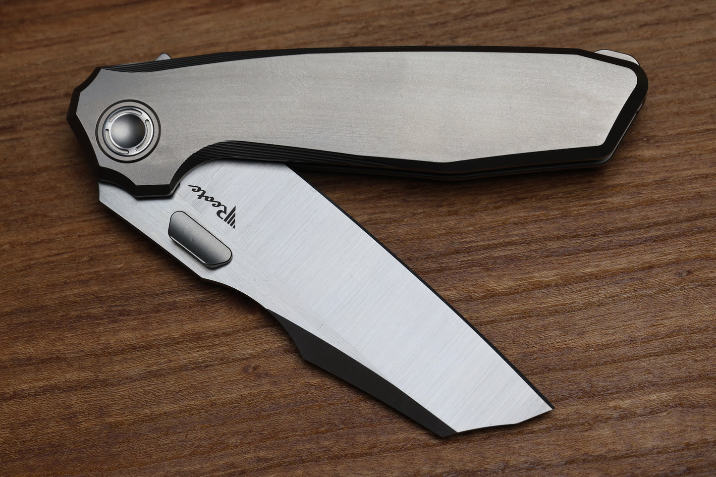 REATE KNIVES MANTIS- TITANIUM HANDLE - ELMAX SATIN BLADE