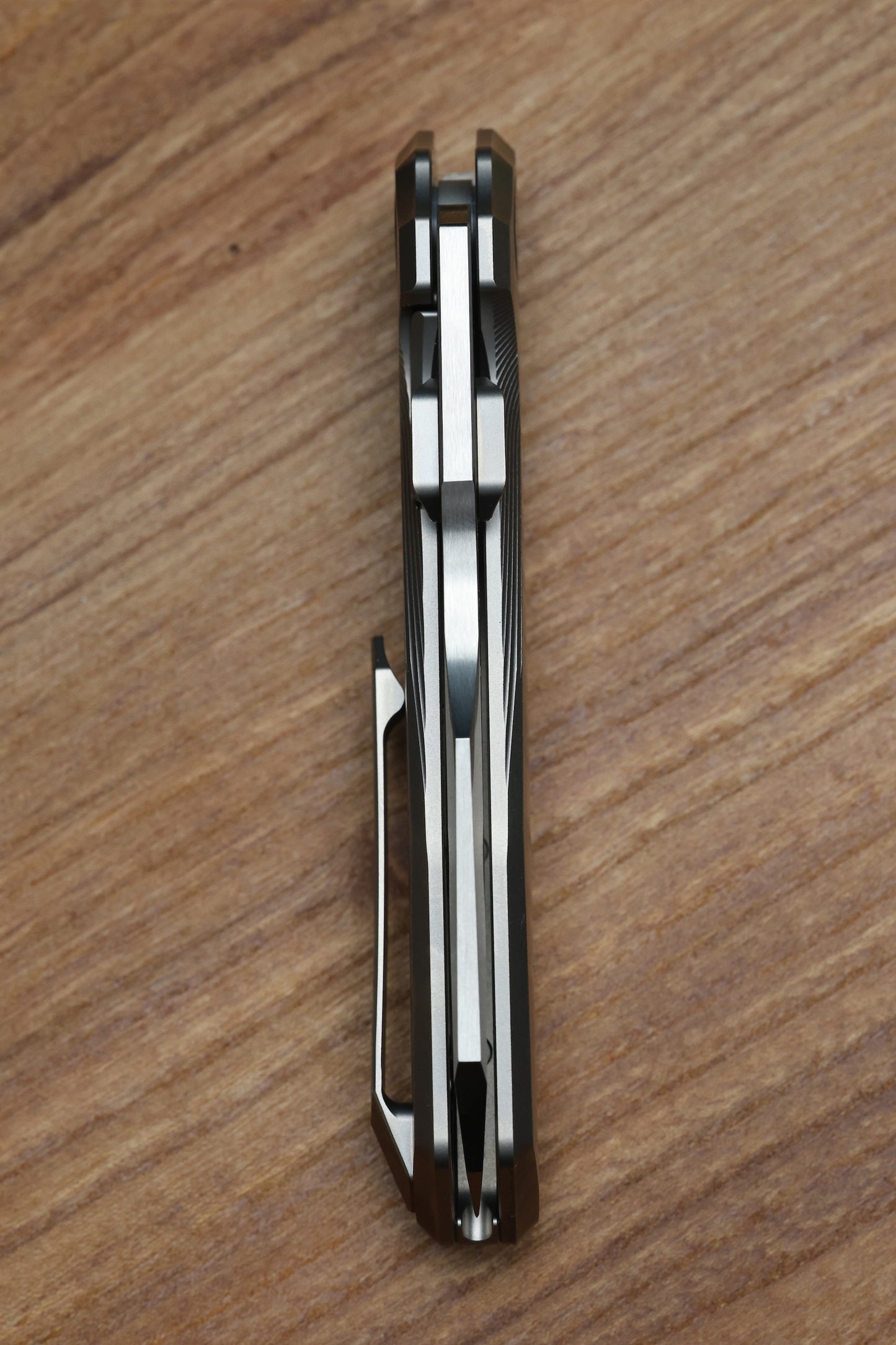 REATE KNIVES MANTIS- TITANIUM HANDLE - ELMAX SATIN BLADE