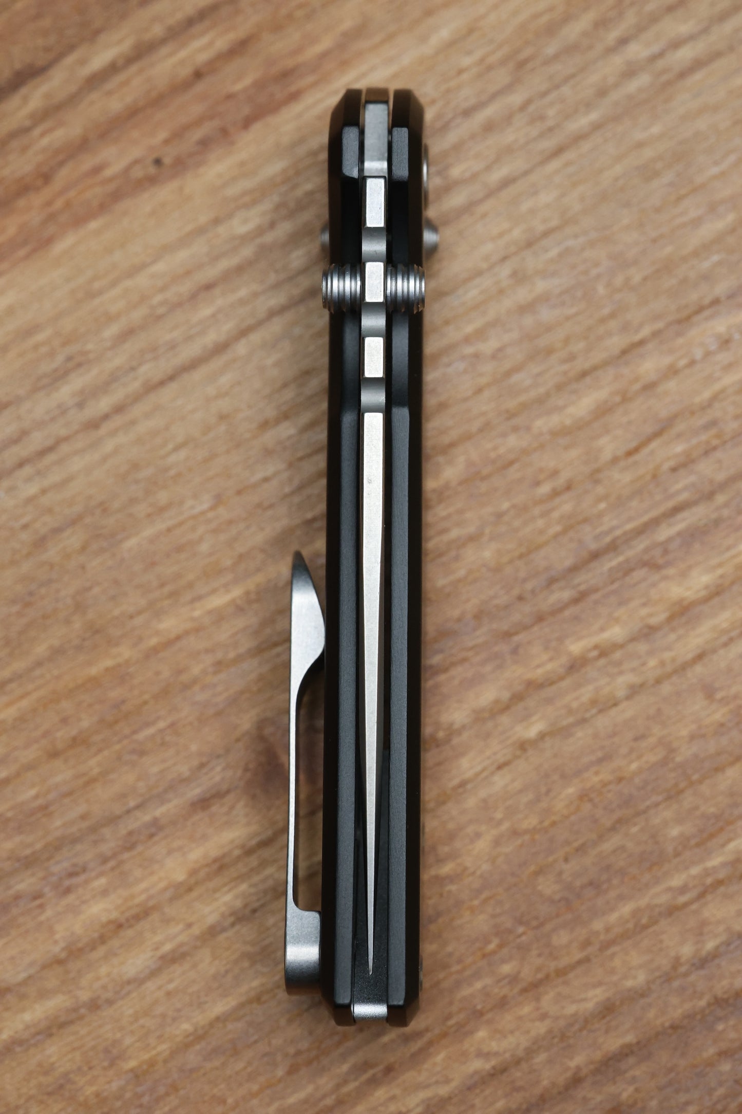 CHAVES KNIVES X-LOCK W/ BLACK ALUMINUM HANDLES & STONEWASH D2