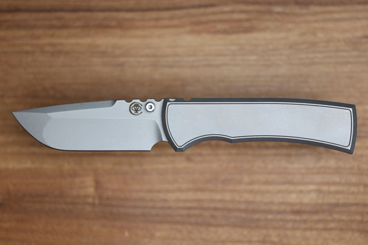 CHAVES INTEGRAL REDENCION 229 SW SMOOTH TITANIUM MAGNETIC INLAY SW DROP POINT