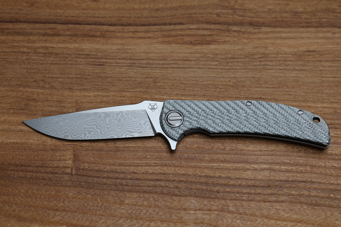 SHIROGOROV "LIMITED EDITION" RJ MARTIN DESIGN ARCTIC OVERKILL - ZDI-VG BLADE - TITANIUM/ALUTEX HANDLE - SRRBS