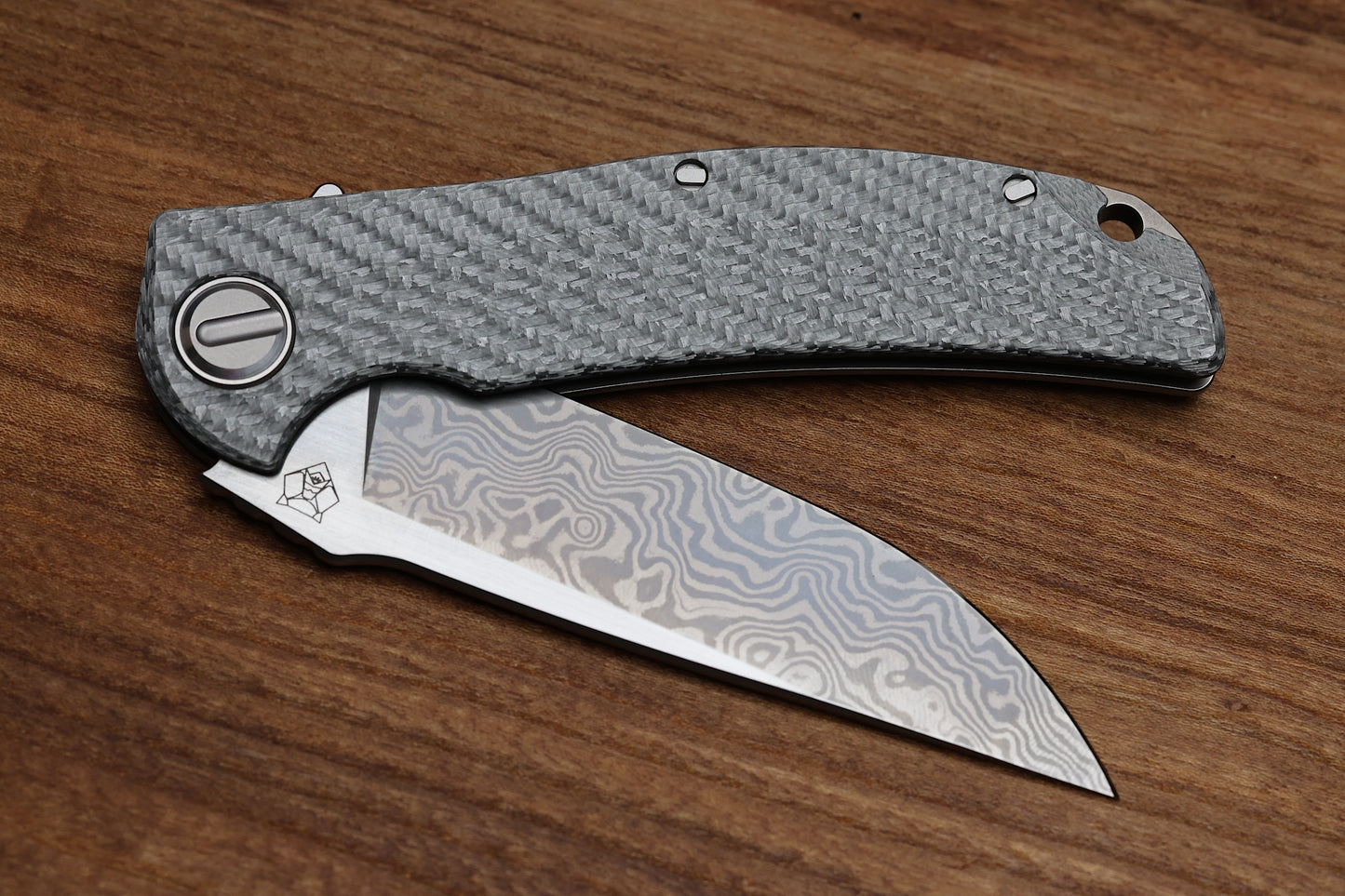 SHIROGOROV "LIMITED EDITION" RJ MARTIN DESIGN ARCTIC OVERKILL - ZDI-VG BLADE - TITANIUM/ALUTEX HANDLE - SRRBS