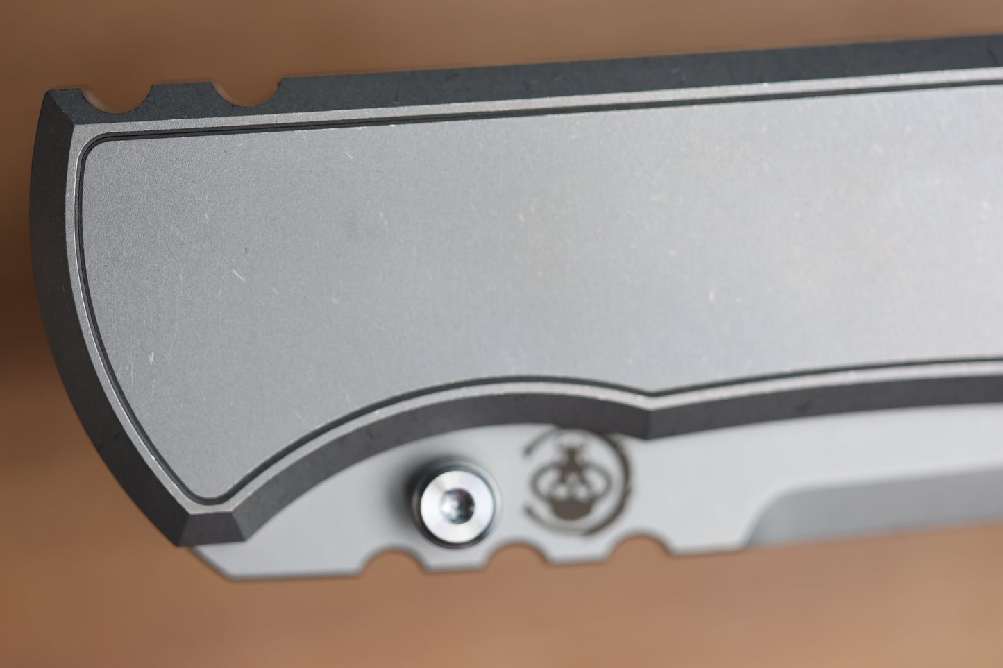 CHAVES INTEGRAL REDENCION 229 SW SMOOTH TITANIUM MAGNETIC INLAY SW DROP POINT