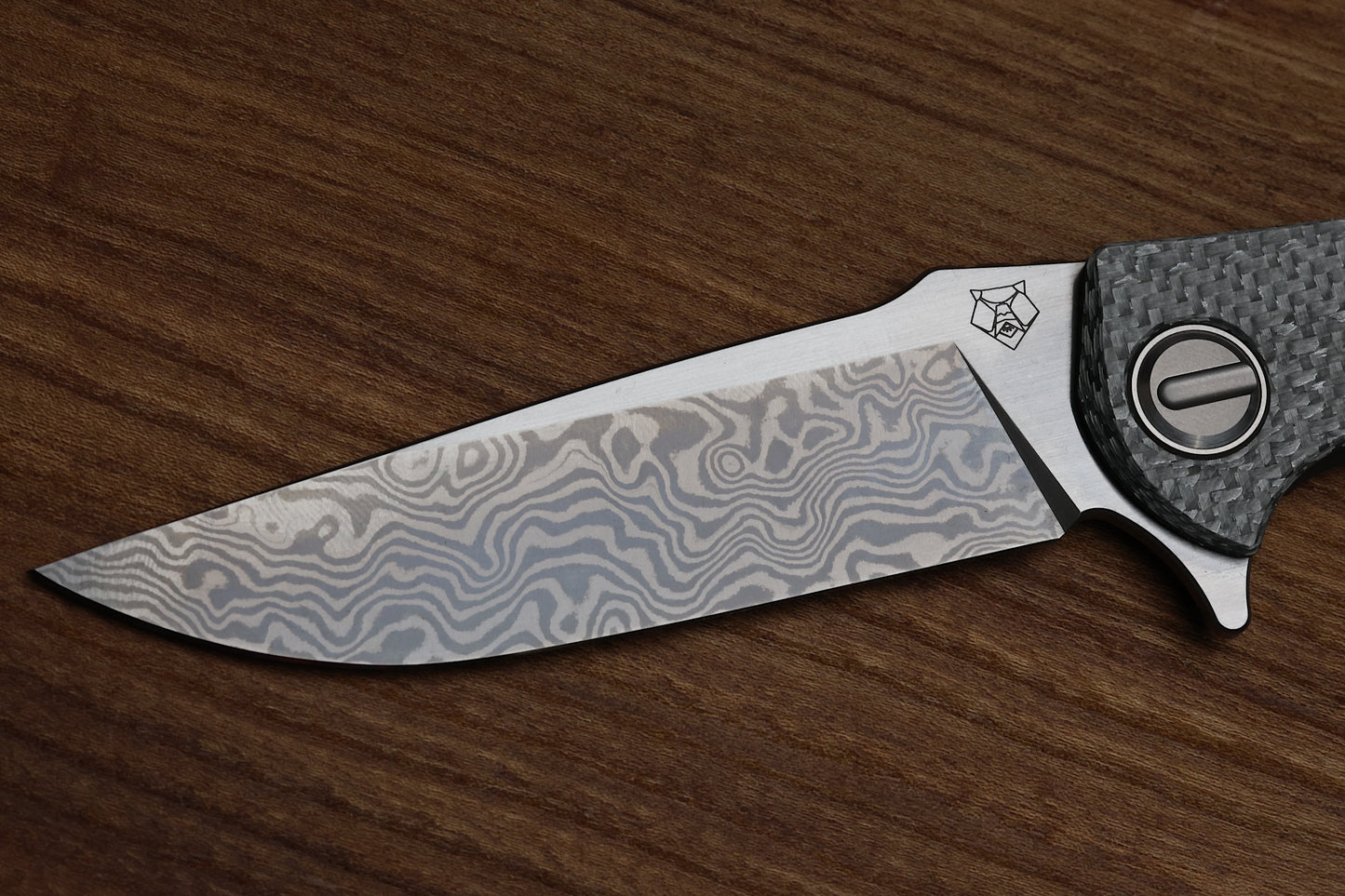 SHIROGOROV "LIMITED EDITION" RJ MARTIN DESIGN ARCTIC OVERKILL - ZDI-VG BLADE - TITANIUM/ALUTEX HANDLE - SRRBS