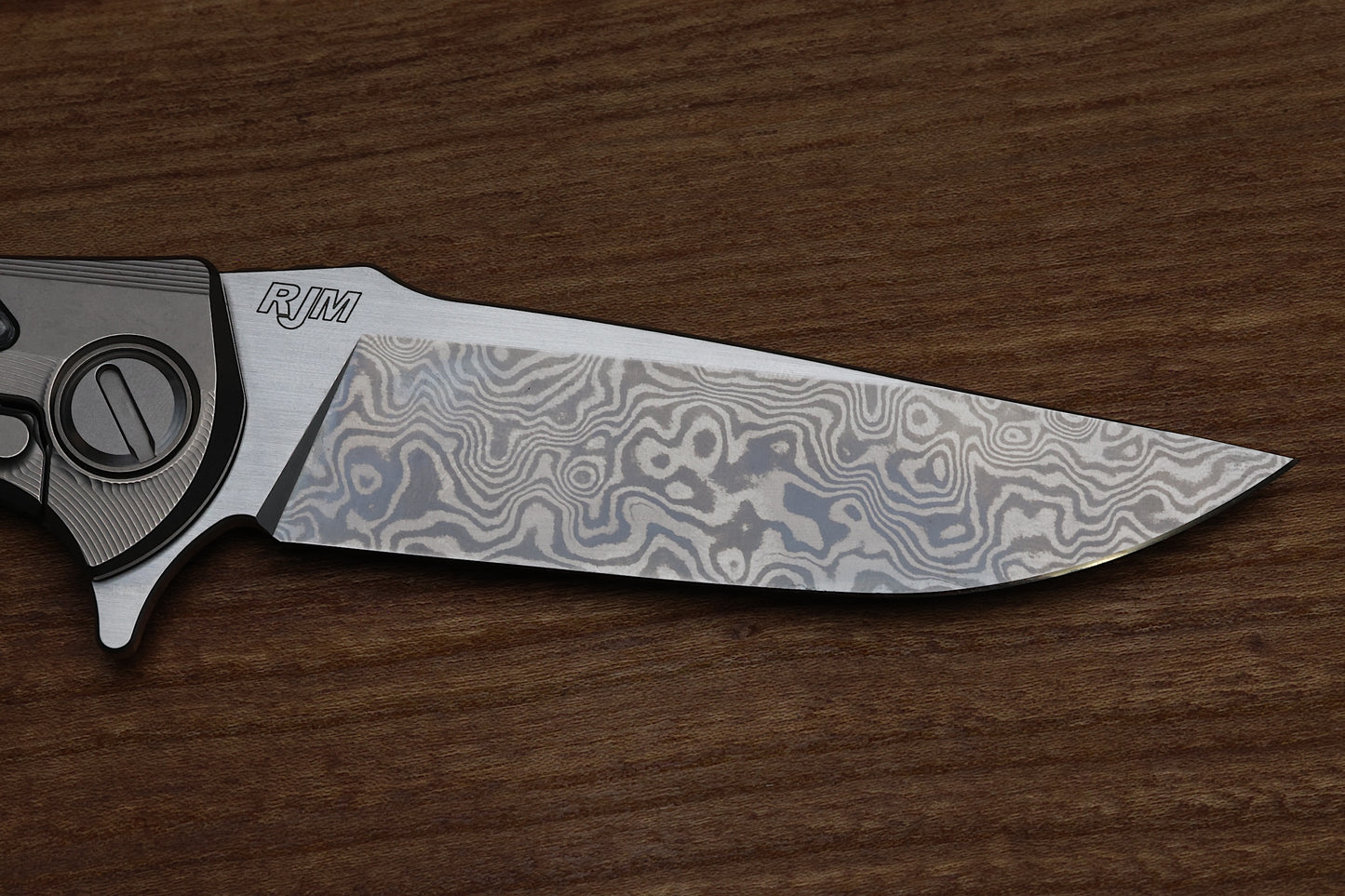 SHIROGOROV "LIMITED EDITION" RJ MARTIN DESIGN ARCTIC OVERKILL - ZDI-VG BLADE - TITANIUM/ALUTEX HANDLE - SRRBS