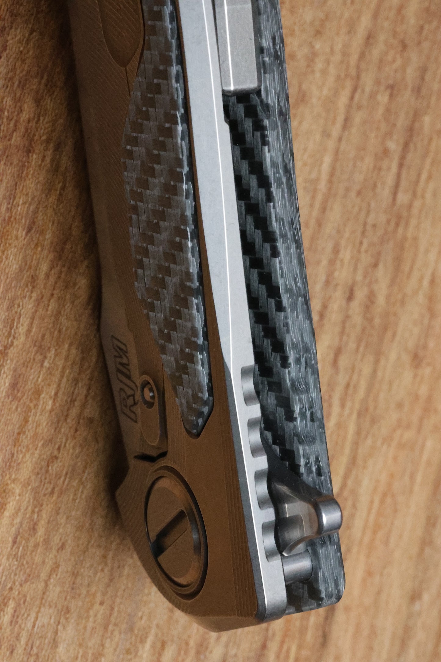 SHIROGOROV "LIMITED EDITION" RJ MARTIN DESIGN ARCTIC OVERKILL - ZDI-VG BLADE - TITANIUM/ALUTEX HANDLE - SRRBS