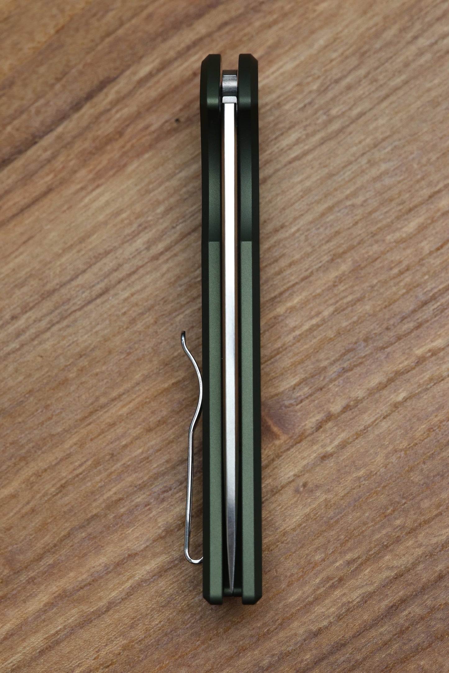 PRO-TECH MORDAX GRIDLOCK GREEN ALUMINUM HANDLE W/ MACHINE SATIN MAGNACUT BSW25.MORDAX.1