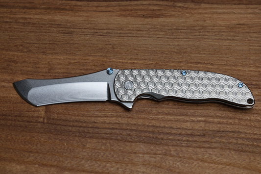 GRIMSMO NORSEMAN #6972 DOUBLE HONEY COMB - RWL 34 STONEWASHED BLADE