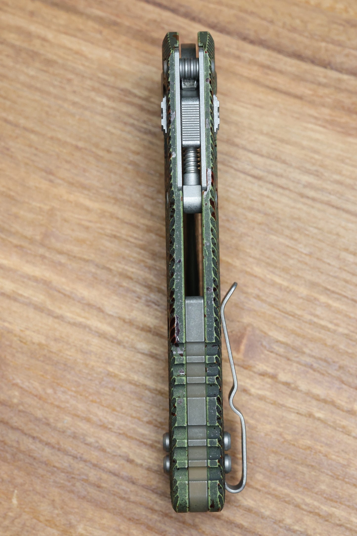 MICROTECH KNIVES MSI RAM LOK OUTBREAK FLUTED ALUMINUM & M390MK 210-1FLOBS