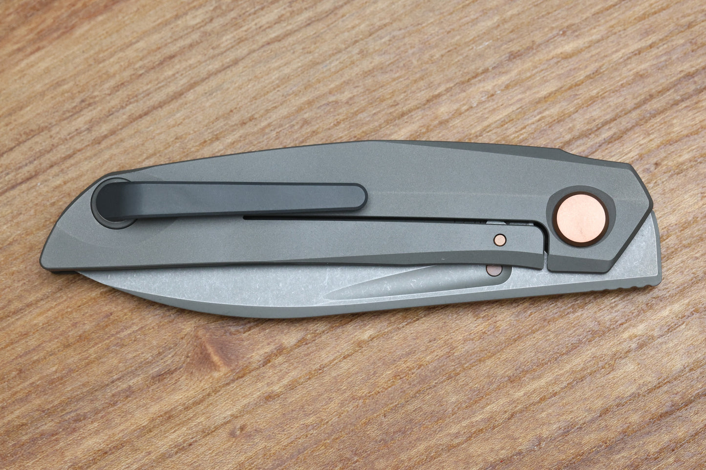 REATE KNIVES VULPEX VK ANUB COPPER FAT CARBON - DARKWASHED ELMAX BLADE