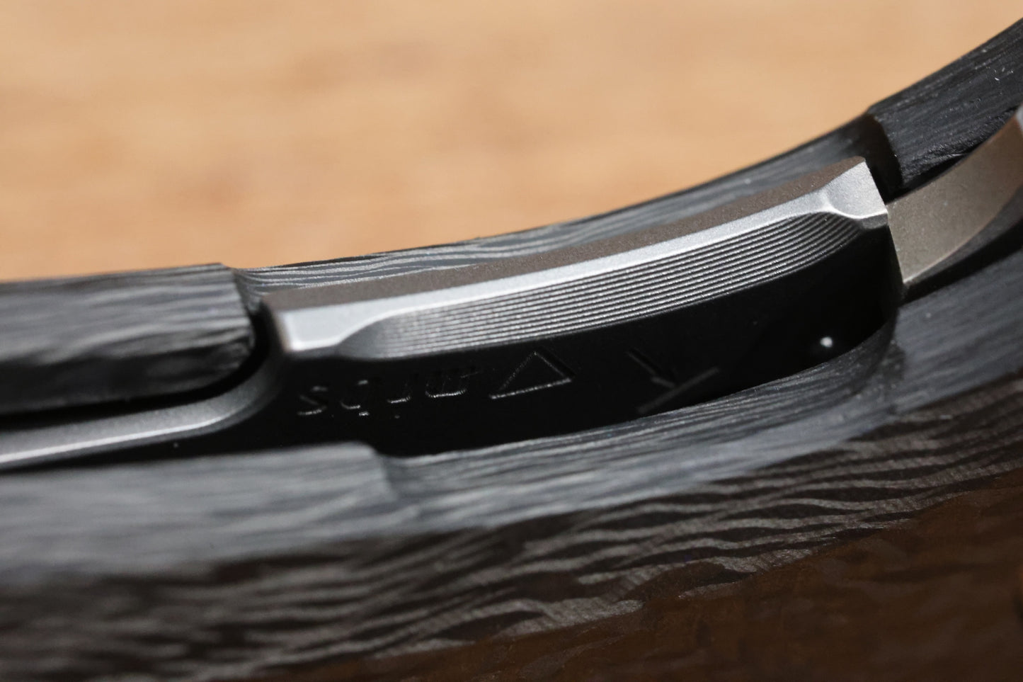 SHIROGOROV KNIVES STELLAR CF FIRST PRODUCTION – PURPLE CARBON FIBER HANDLE – MAGNACUT BLADE – MRBS