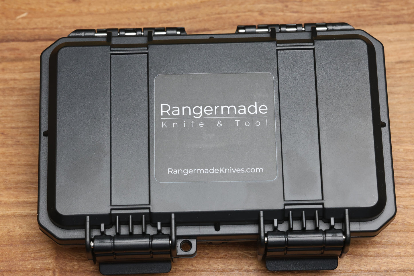 RANGERMADE KNIVES OBJ-1 #012 MILLED TITANIUM HANDLES W/ SHEEPSFOOT S35VN