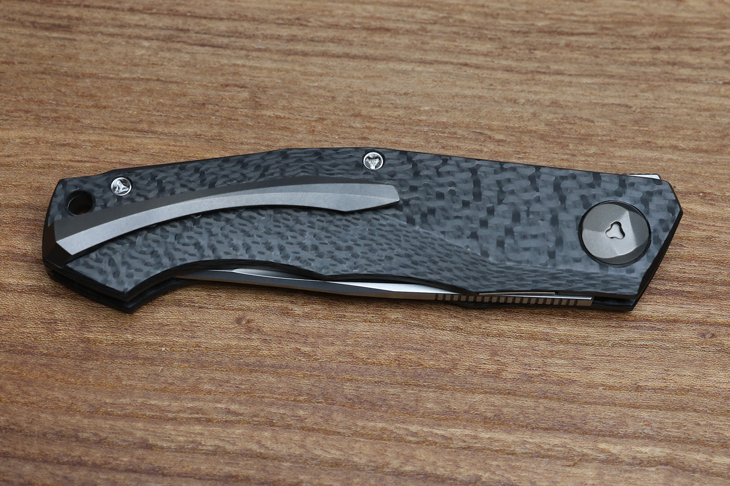 SHIROGOROV "LIMITED EDITION" DMITRY SINKEVICH DESIGN PERO - CARBON FIBER HANDLE - VANAX 37 BLADE - MRBS