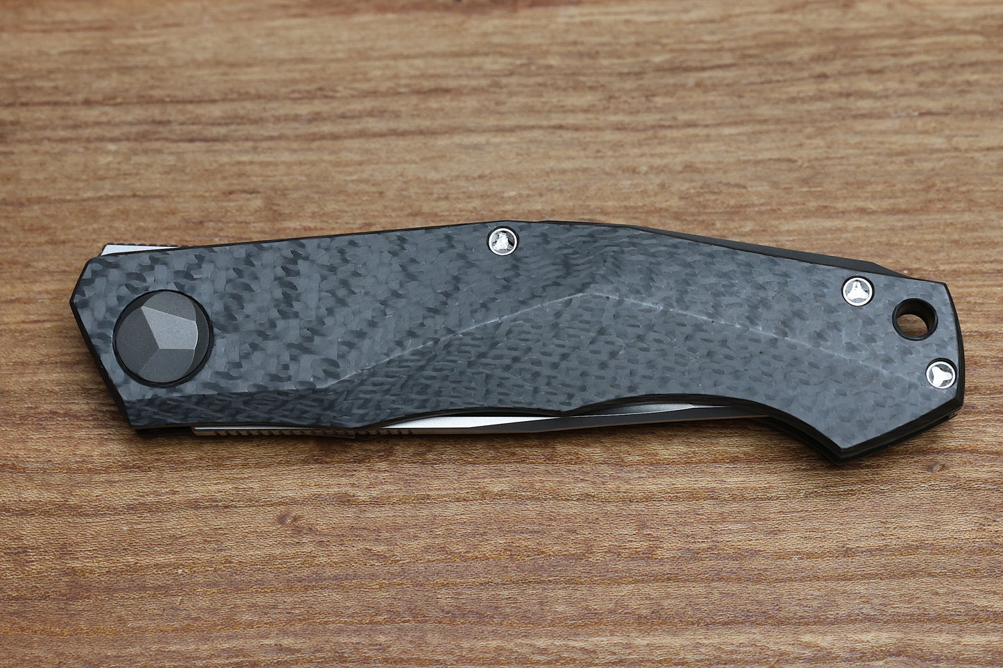 SHIROGOROV "LIMITED EDITION" DMITRY SINKEVICH DESIGN PERO - CARBON FIBER HANDLE - VANAX 37 BLADE - MRBS