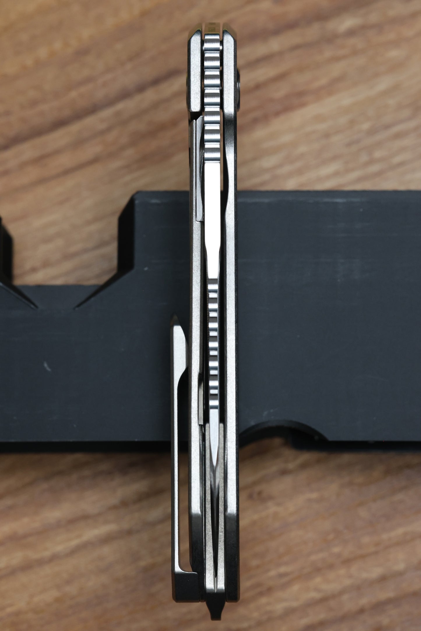 MACHINEWISE MOJAVE #795 RAW FINISH TITANIUM AND S90V BLADE