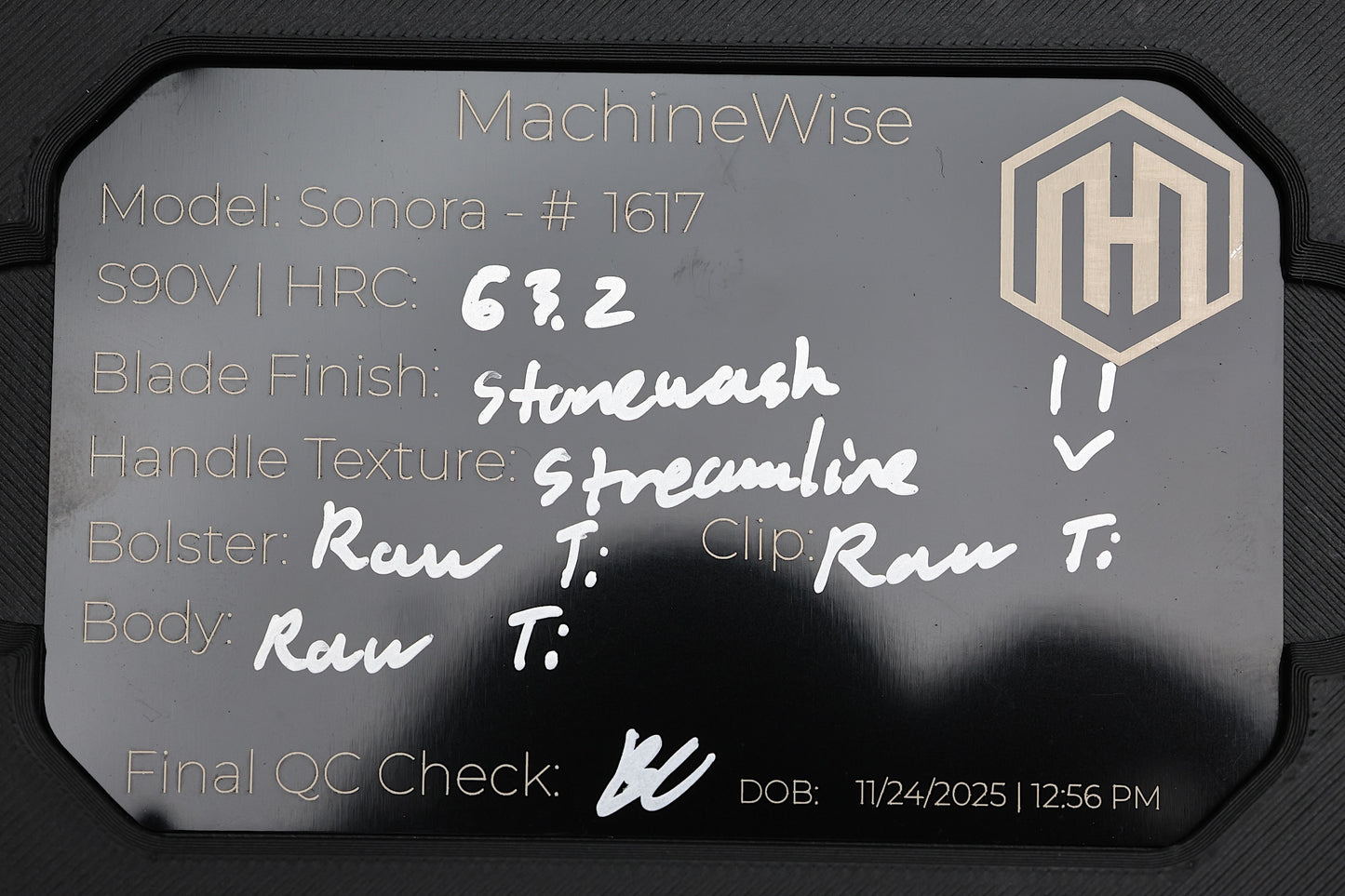 MACHINEWISE SONORA #1617 - INTEGRAL S90V BLADE