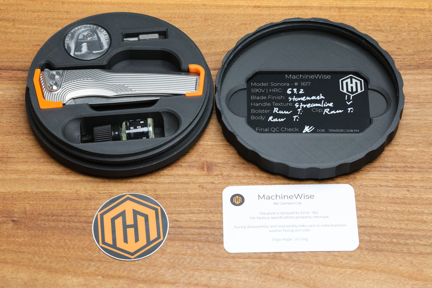 MACHINEWISE SONORA #1617 - INTEGRAL S90V BLADE