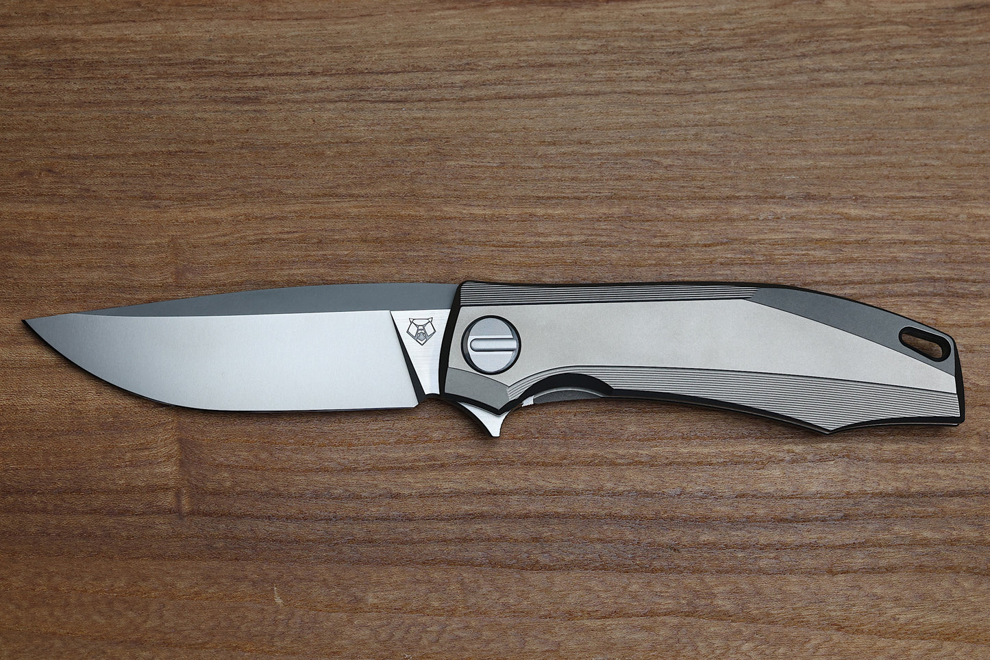 SHIROGOROV KNIVES RKMP - M398 BLADE - TITANIUM HANDLE - SRRBS (CHARLES MARLOWE DESIGN)