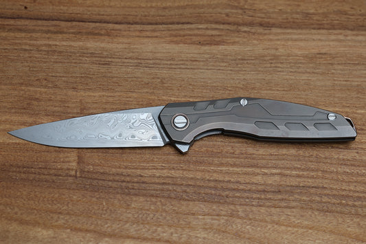 SHIROGOROV 111 TI BRONZE CUSTOM DIVISION CD- SRRBS - VINLAND DAMASTEEL