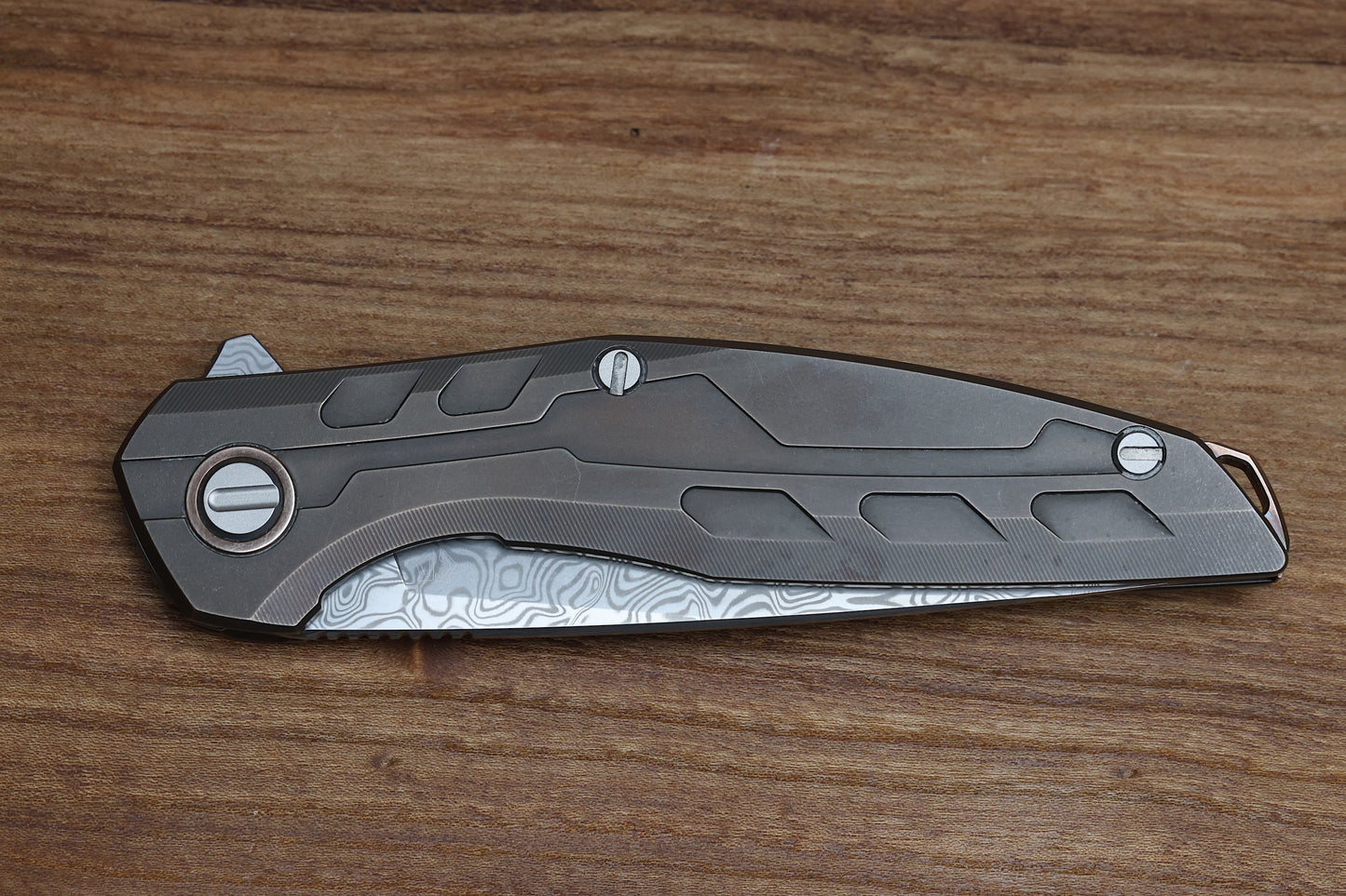 SHIROGOROV 111 TI BRONZE CUSTOM DIVISION CD- SRRBS - VINLAND DAMASTEEL