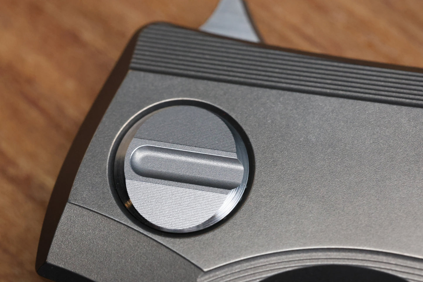 SHIROGOROV KNIVES RKMP - M398 BLADE - TITANIUM HANDLE - SRRBS (CHARLES MARLOWE DESIGN)