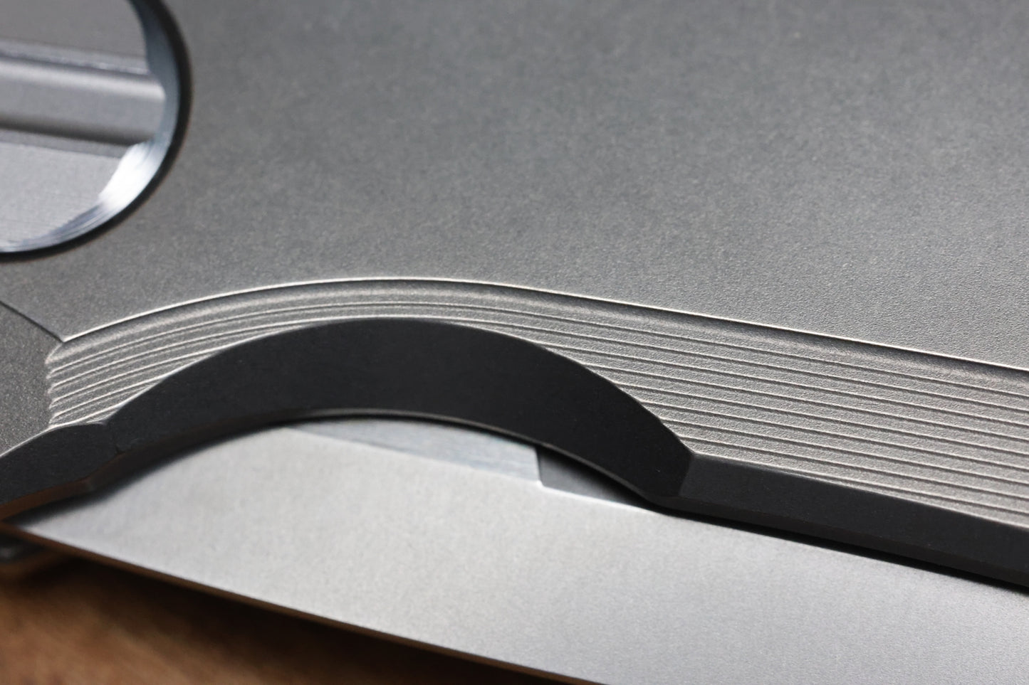 SHIROGOROV KNIVES RKMP - M398 BLADE - TITANIUM HANDLE - SRRBS (CHARLES MARLOWE DESIGN)