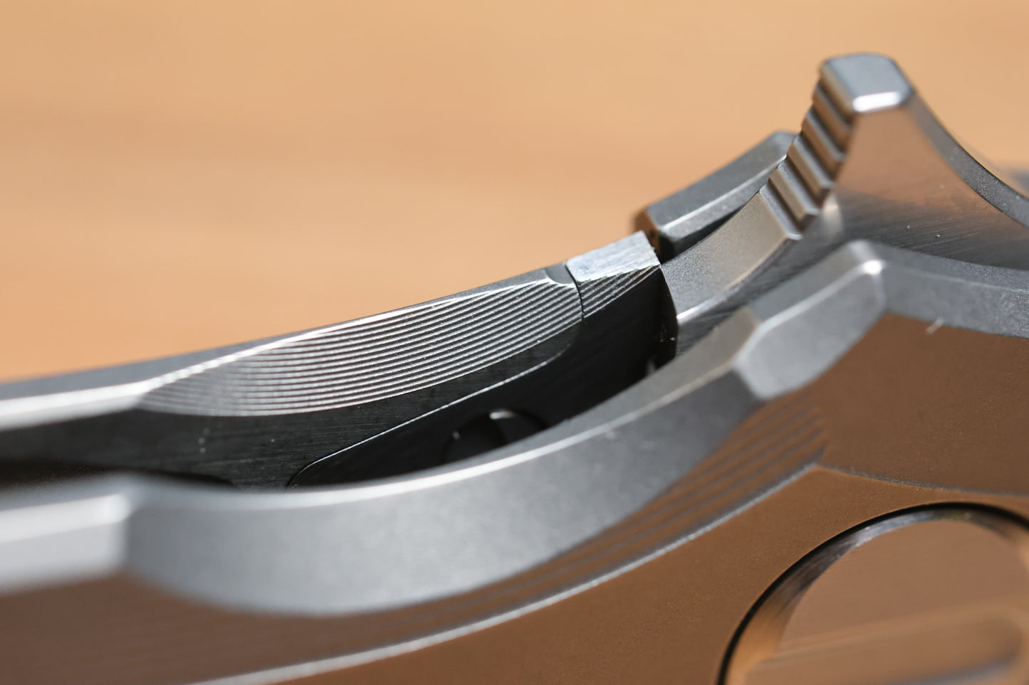 SHIROGOROV KNIVES RKMP - M398 BLADE - TITANIUM HANDLE - SRRBS (CHARLES MARLOWE DESIGN)