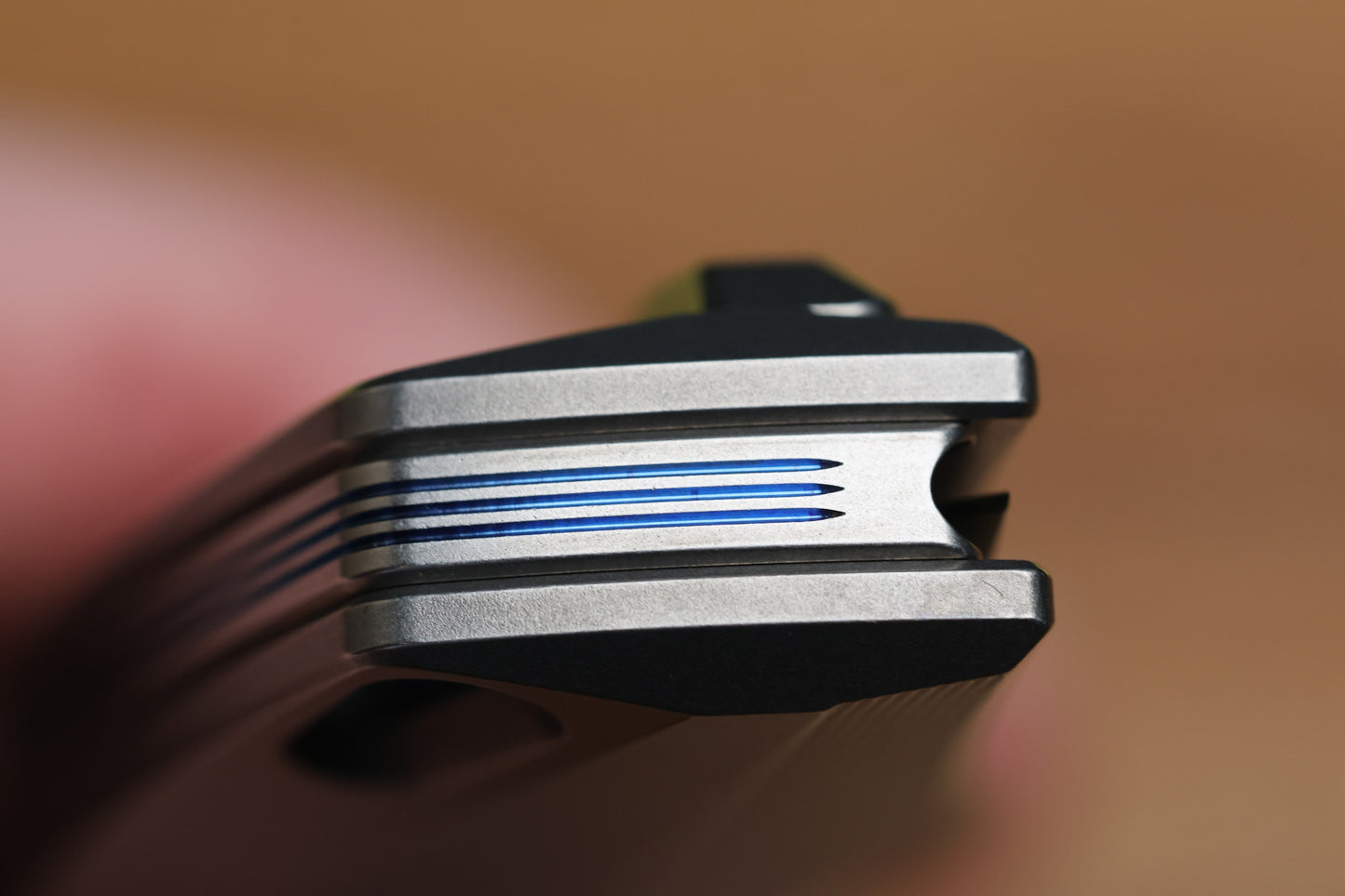 SHIROGOROV KNIVES RKMP - M398 BLADE - TITANIUM HANDLE - SRRBS (CHARLES MARLOWE DESIGN)