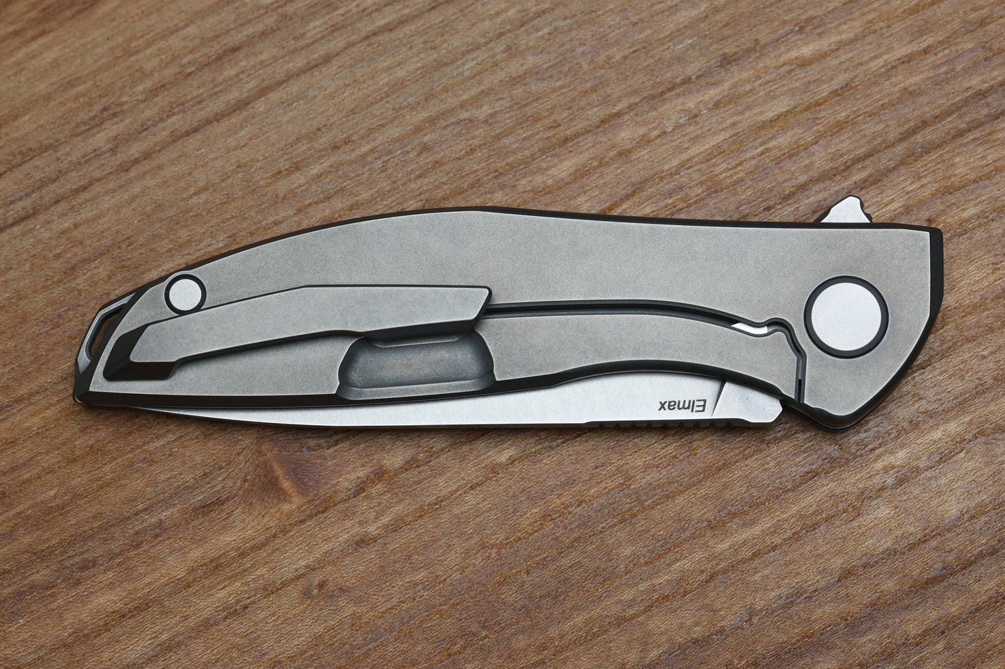 SHIROGOROV NEON LITE – ELMAX BLADE – TITANIUM HANDLE – MRBS