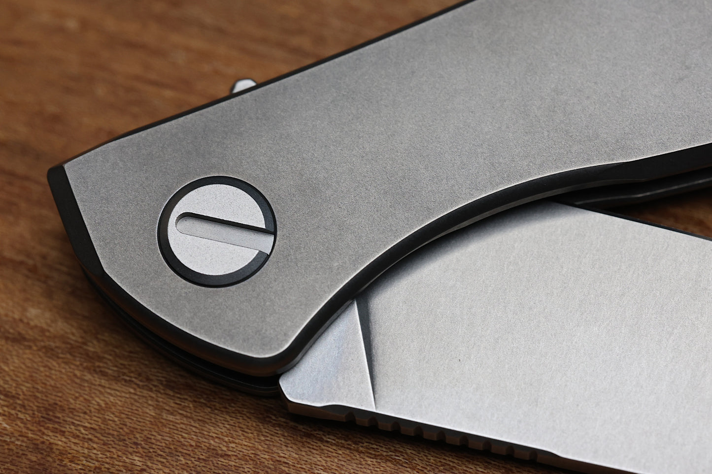 SHIROGOROV NEON LITE – ELMAX BLADE – TITANIUM HANDLE – MRBS