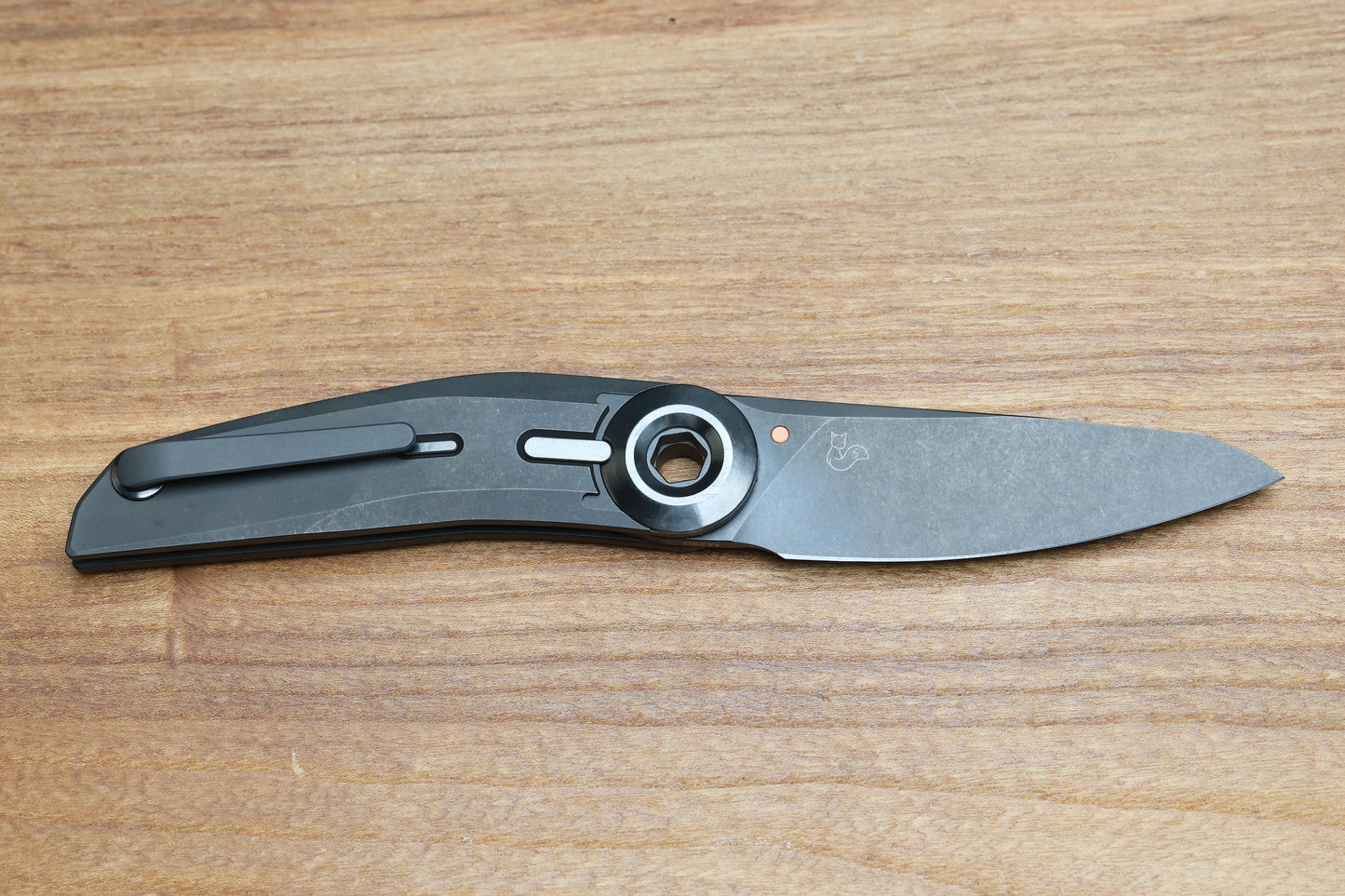 REATE KNIVES VULPEX VK TRON- TITANIUM DLC HANDLE & DLC M390 BLADE